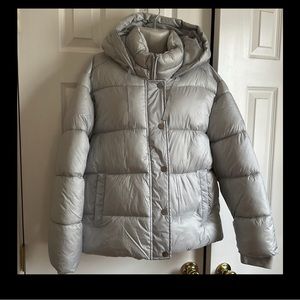 Fluffy winter jacket